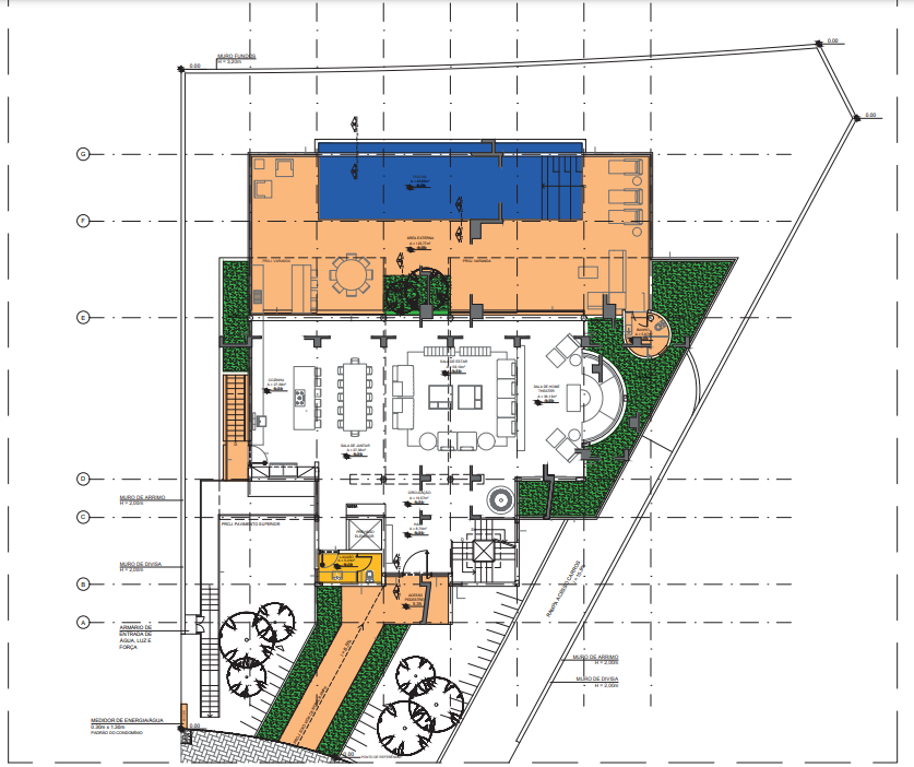 A impermeabilização é uma etapa fundamental da construção, que deve ser planejada desde o início da obra. Por isso, desenvolvemos projetos que atendem desde a fundação até a cobertura, com detalhamento específico